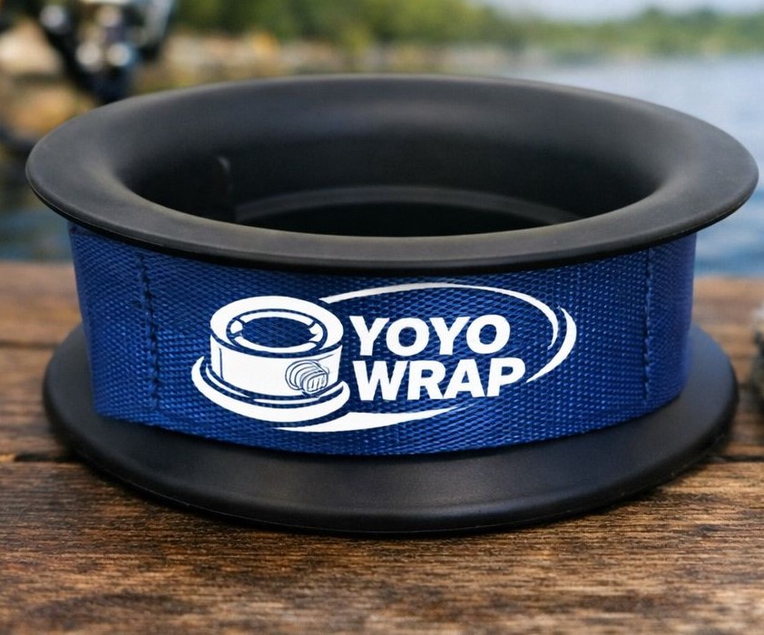 A reel bag packed with YoyoWrap-secured reels